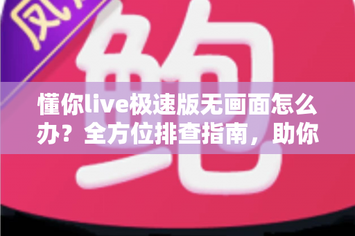 懂你live极速版无画面怎么办?全方位排查指南,助你快速恢复流畅直播体验 懂你live极速版无画面怎么办?全方位排查指南,助你快速恢复流畅直播体验