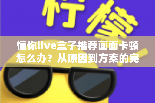 懂你live盒子推荐画面卡顿怎么办？从原因到方案的完整排查优化指南