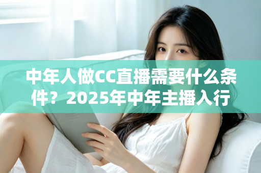 中年人做CC直播需要什么条件？2025年中年主播入行门槛、设备清单与成功指南全解析