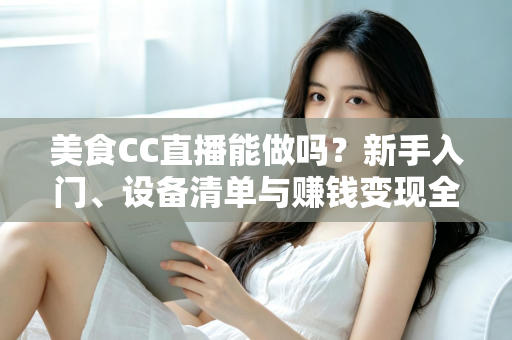 美食CC直播能做吗？新手入门、设备清单与赚钱变现全攻略详解