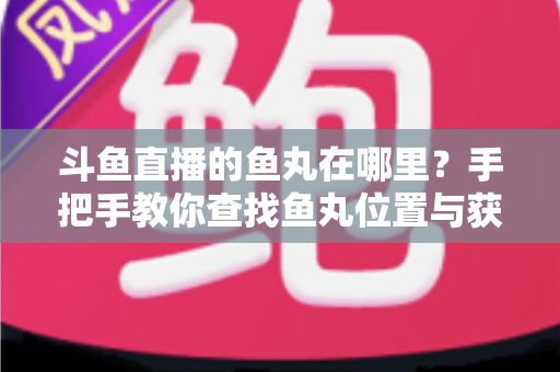 斗鱼直播的鱼丸在哪里？手把手教你查找鱼丸位置与获取使用全攻略