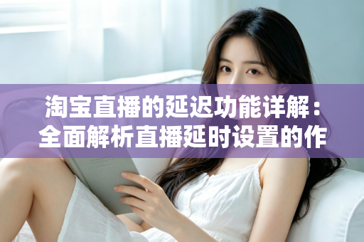 淘宝直播的延迟功能详解：全面解析直播延时设置的作用、操作步骤与实用技巧