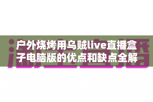 户外烧烤用乌贼live直播盒子电脑版的优点和缺点全解析：户外美食直播爱好者的必备指南