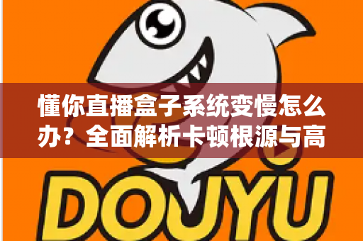 懂你直播盒子系统变慢怎么办？全面解析卡顿根源与高效优化方案