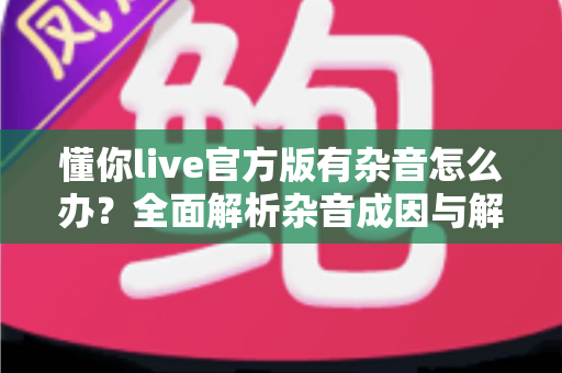 懂你live官方版有杂音怎么办？全面解析杂音成因与解决方法，助你快速恢复高清音质